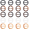 20Pcs Resin Tri-Glide Adjuster Buckles FIND-GF0008-12E-6