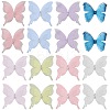 48Pcs 8 Colors Single Color 3-Layer Fibre Tulle Ornament Accessories FIND-SC0005-73-1
