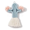 Polypropylene Pendants HJEW-P019-10P-01-1