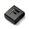 Ion Plating(IP) 304 Stainless Steel Square Slide Charms STAS-L132-08F-B-2