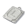 Anti-Tarnish 304 Stainless Steel Pendants STAS-U033-01P-L-2