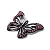 Spray Paint Alloy Rhinestones Pendants LS-ALRI-E130-01EB-01-2
