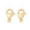 Brass Lobster Claw Clasps KK-P302-17G-1