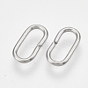 Non-Tarnish 304 Stainless Steel Linking Rings STAS-S079-83B-2