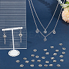 100Pcs 201 Stainless Steel Charms FIND-UN0016-17-2