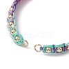 Polyester Braided Bead Bracelet Making AJEW-JB01249-3