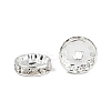 Brass Rhinestone Spacer Beads RB-A014-Z12mm-01S-4