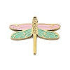 304 Stainless Steel Enamel Charms STAS-L022-488D-G-1