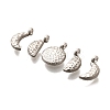 5Pcs 304 Stainless Steel Charms X-STAS-R140-01P-2