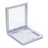 Square Transparent PE Thin Film Suspension Jewelry Display Box LS-CON-D009-01C-05-3
