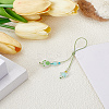 1Pc Resin with Nylon Cord Mobile Accessories Decoration HJEW-LP0002-13D-1