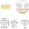Mother's Day 304 Stainless Steel Pendants STAS-UN0039-84-4