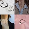 200Pcs DIY Electroplate Non-magnetic Synthetic Hematite Bead Stretch Bracelets Making Kits DIY-SC0014-92B-S-6