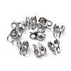 Tarnish Resistant 304 Stainless Steel Bead Tips STAS-R063-22-3
