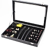 Rectangle PU Leather Covered with Plastic Jewelry Presentation Boxes CON-WH0089-21A-1