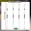 Acrylic Bead Pendant Decoration HJEW-DR00010-2