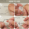 Transparent Suction Cup Sucker FIND-SP0003-90-4