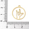 304 Stainless Steel Pendants LS-STAS-Z131-01B-G-3