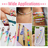100Pcs 5 Styles Transparent Acrylic Beads OACR-TA0003-48B-9