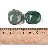 Natural Green Aventurine Footprint Figurines DJEW-N003-02H-3