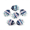 Handmade Porcelain Beads PORC-N009-08F-1
