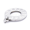 Non-Tarnish 304 Stainless Steel Pendants STAS-Z020-02P-3