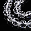 Natural Quartz Crystal Beads Strands G-S345-8mm-35-4