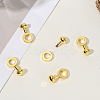 5Pcs Brass Zipper Insert Buckles FIND-SP0004-11G-3