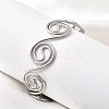 304 Stainless Steel Cuff Bangles for Women BJEW-Z150-01P-01-1