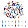 50Pcs Handmade Millefiori Glass Pendants FIND-DC0002-64-1