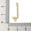 Rack Plating Brass Connector Charms KK-P245-07G-L-3