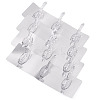 Self-adhesive Acrylic Wall Hook Hangers AJEW-TADJ0001-09B-01-2