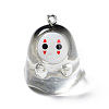 Resin Pendants LS-CRES-D009-01C-1