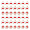 100Pcs Alloy Enamel Pendants ENAM-GO0001-03-1