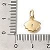 Brass Micro Pave Cubic Zirconia Pendants KK-Q001-13G-02-3