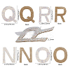 Glitter Hotfix Rhinestone Iron on Patches DIY-WH0183-09E-2