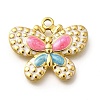 304 Stainless Steel Enamel Pendants LS-STAS-Q347-03G-1