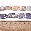 Natural Baroque Keshi Pearl Beads Strands PEAR-S020-D13-5