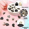 20Pcs 10 Styles Alloy Enamel Pendants ENAM-YW0004-20-5