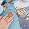 30Pcs Brass Pendants KK-BBC0008-35-3