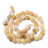 Natural Yellow Aventurine Beads Strands G-I351-A02-2