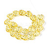 Transparent Glass Enamel Beads Strands GLAA-N061-10A-2