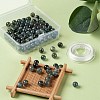 100Pcs 8mm Natural Moss Agate Round Beads DIY-LS0002-07-5