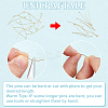 150Pcs 304 Stainless Steel Ball Head Pins STAS-UN0058-93E-G-4