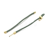 Braided Nylon Cord Bracelet Making MAK-A017-D03-08G-3