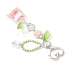 Resin Goldfish Bag & Synthetic Turquoise Tortoise Pendant Decorations HJEW-JM03054-5