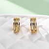 304 Stainless Steel Hoop Earrings EJEW-D331-14G-5