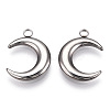 Non-Tarnish 201 Stainless Steel Pendants STAS-R100-06-1