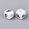 Opaque Acrylic Beads SACR-N020-04A-F-2
