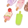 Transparent Ice Lolly Resin Cabochons RE-CBA6F62-01-2